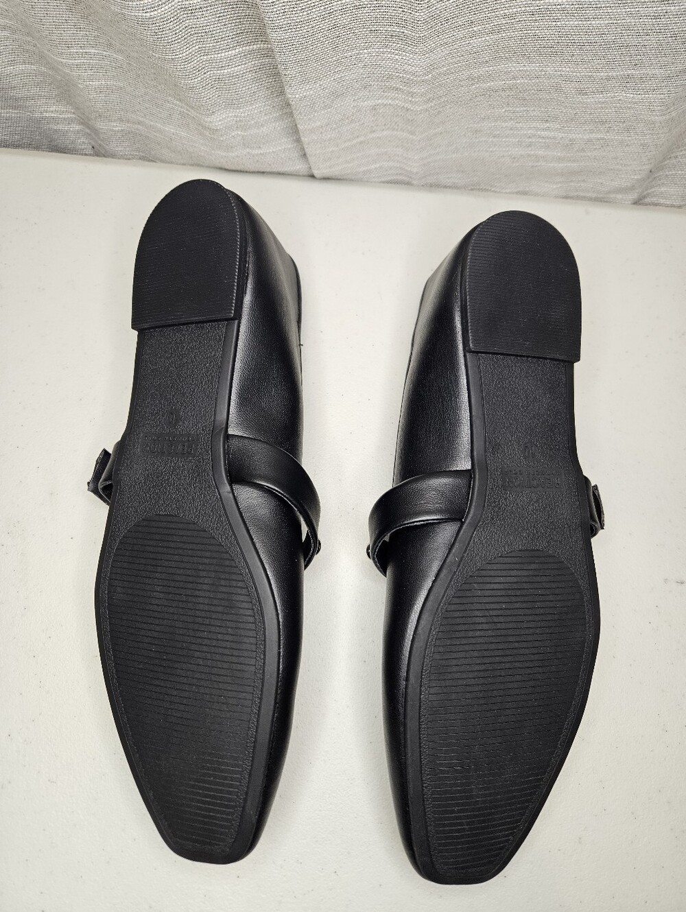 Kenneth Cole Reaction Women's Studded Maxi Maryjane Ballet Flats Sz 10 New Black - Picture 9 of 16